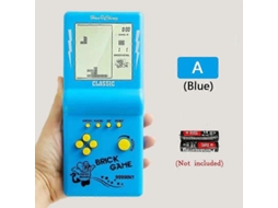Clássico Retro Handhållna Spelspelare para Tetris Console Storskärms Nostalgisk Fickspelspelskin GOKOCO