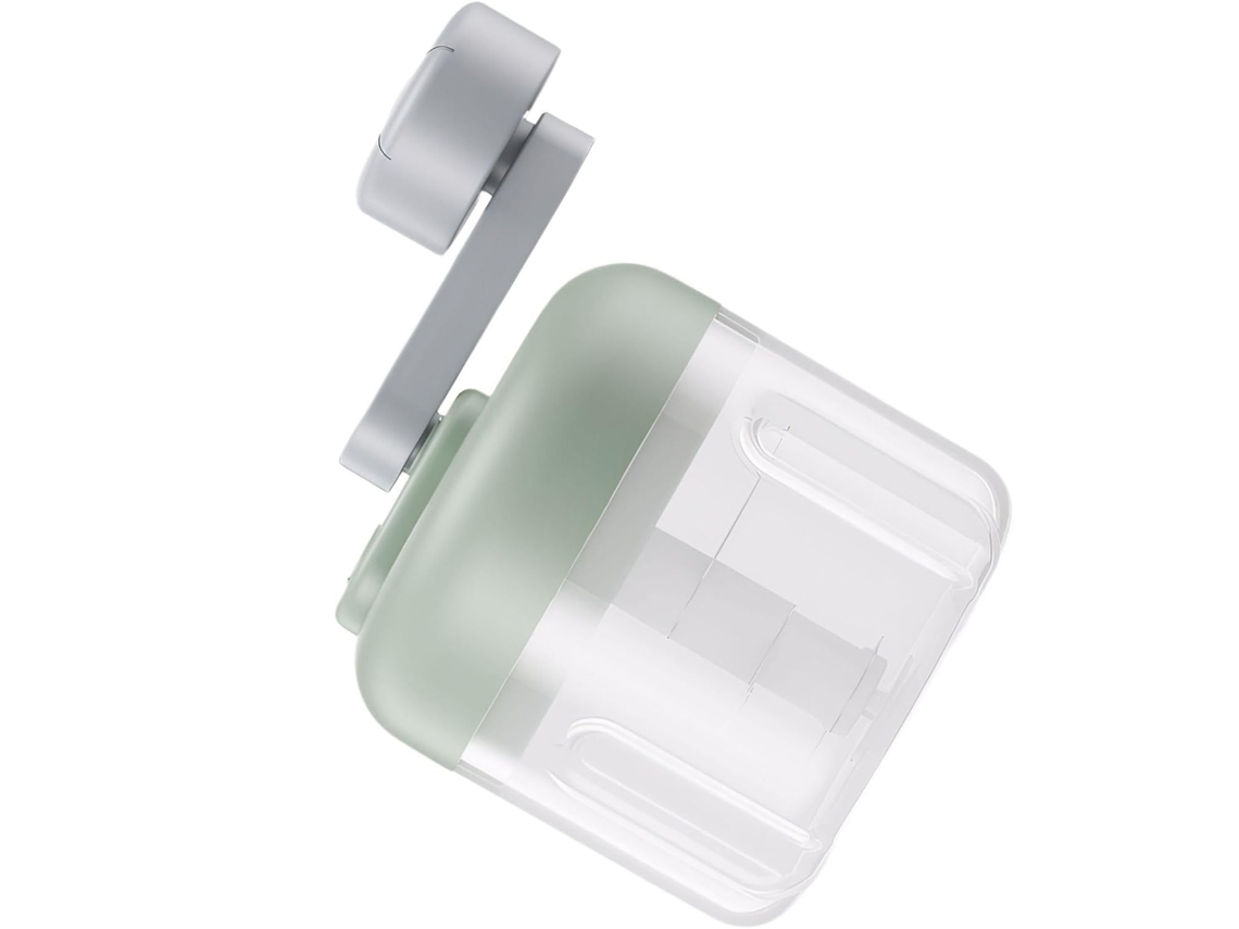 Espremedor De Alho Manual Com Lâmina De Aço Inoxidável Para Moer E Picar Com Eficiência, Multifuncional (verde)