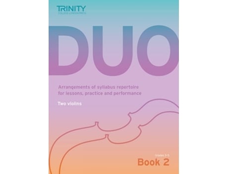 Livro Trinity College London Duo - Two Violins Book 2 de Richard Mainwaring (Inglês)