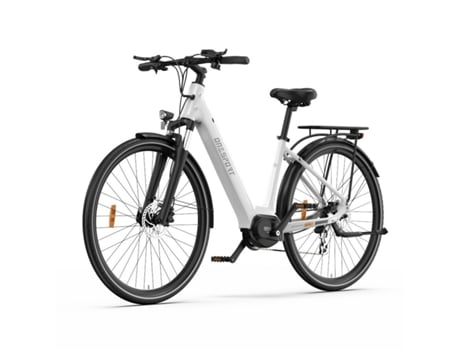 Bicicleta Elétrica ONESPORT Ot07 – Motor 250W Bateria 36V10.4Ah Pneus 27.5 Freios a Disco Hidráulicos – Branco
