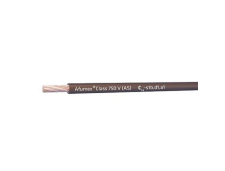 Cabo Afumex Classe H07Z1-K As 750 1X2 5 Castanho Caixa de 200 Metros PRYSMIAN