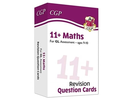 Livro 11+ gl revision question cards: maths - ages 9-10 de cgp books (inglês)