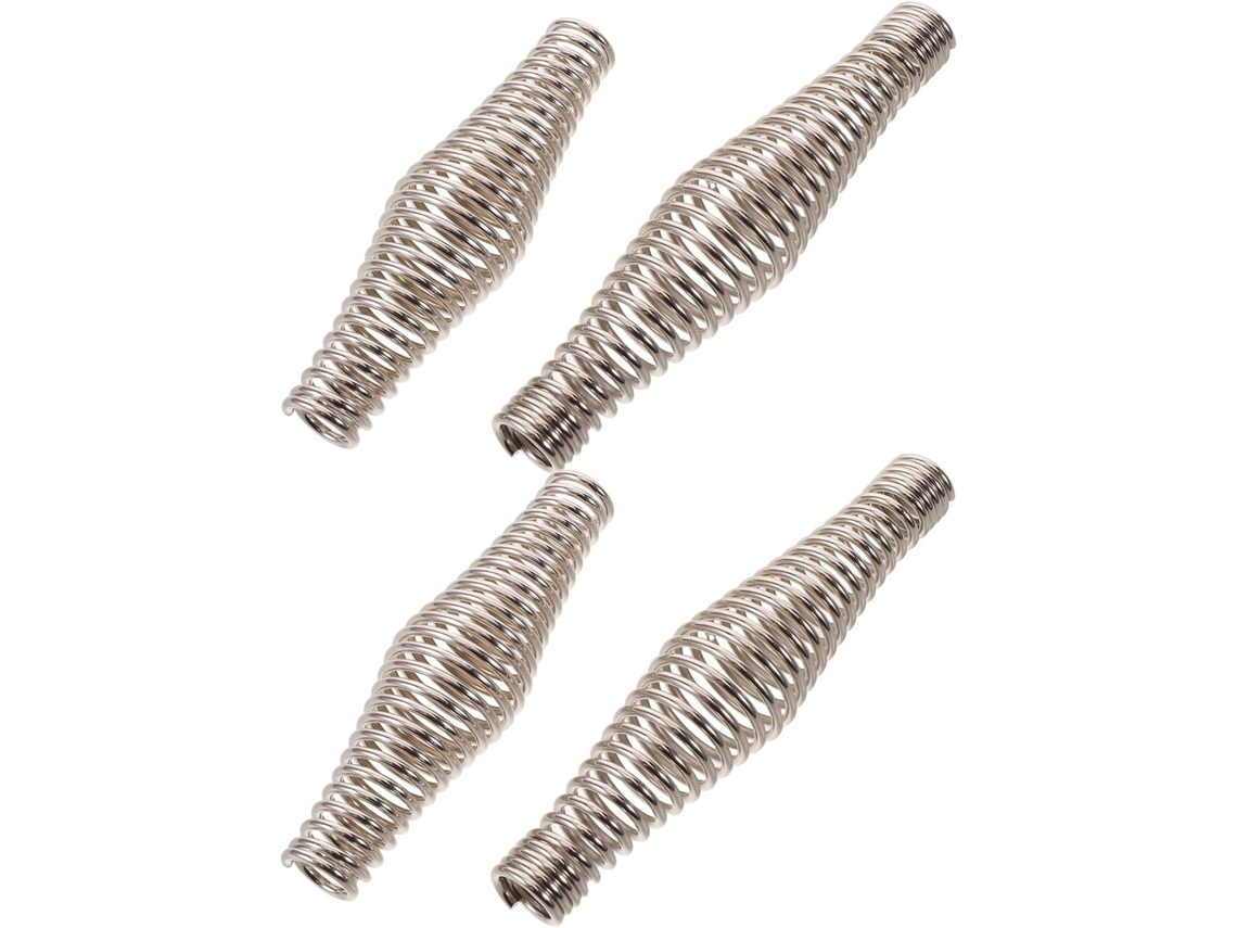 Conjunto De 4 Peças De Fogões Com Alça Com Mola Em Aço Inoxidável, De 4,3 A 5,5 Polegadas