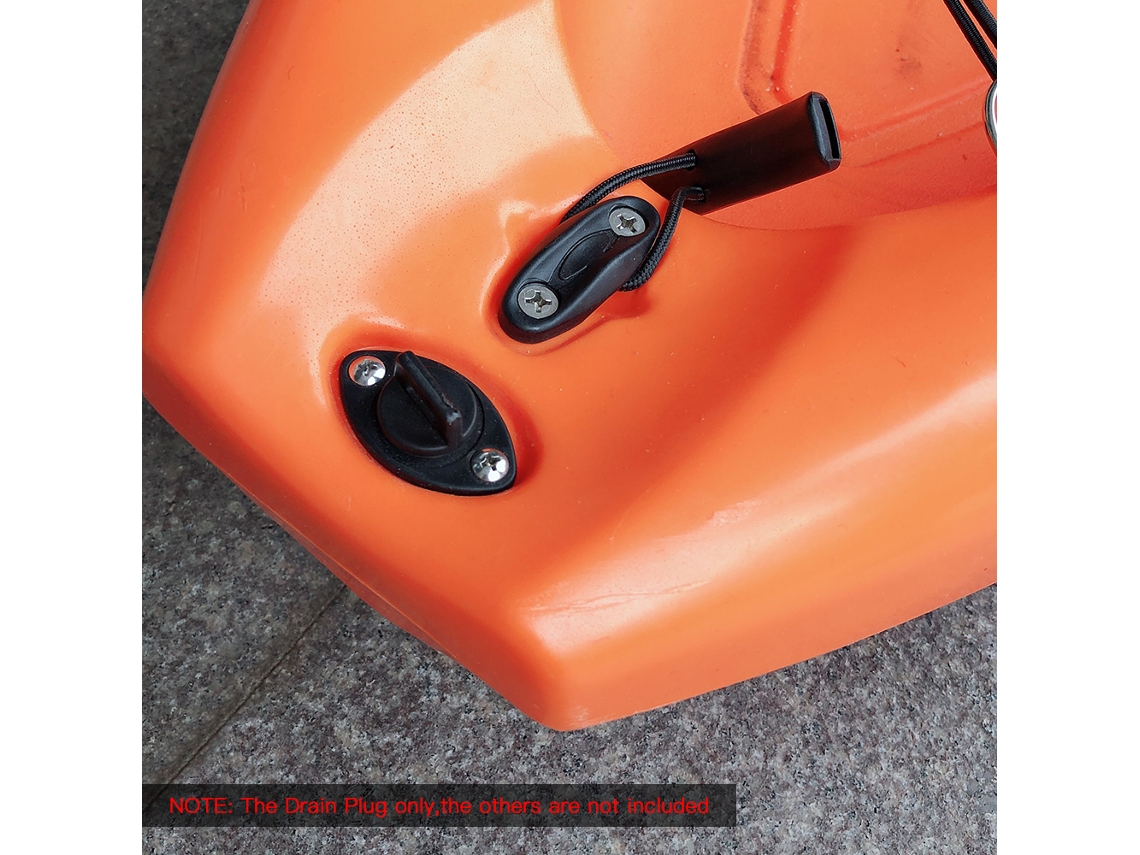 Mali 2 Pcs Plug de Dreno para Kayak Canoa Barco com Fio Universal Premium Nylon