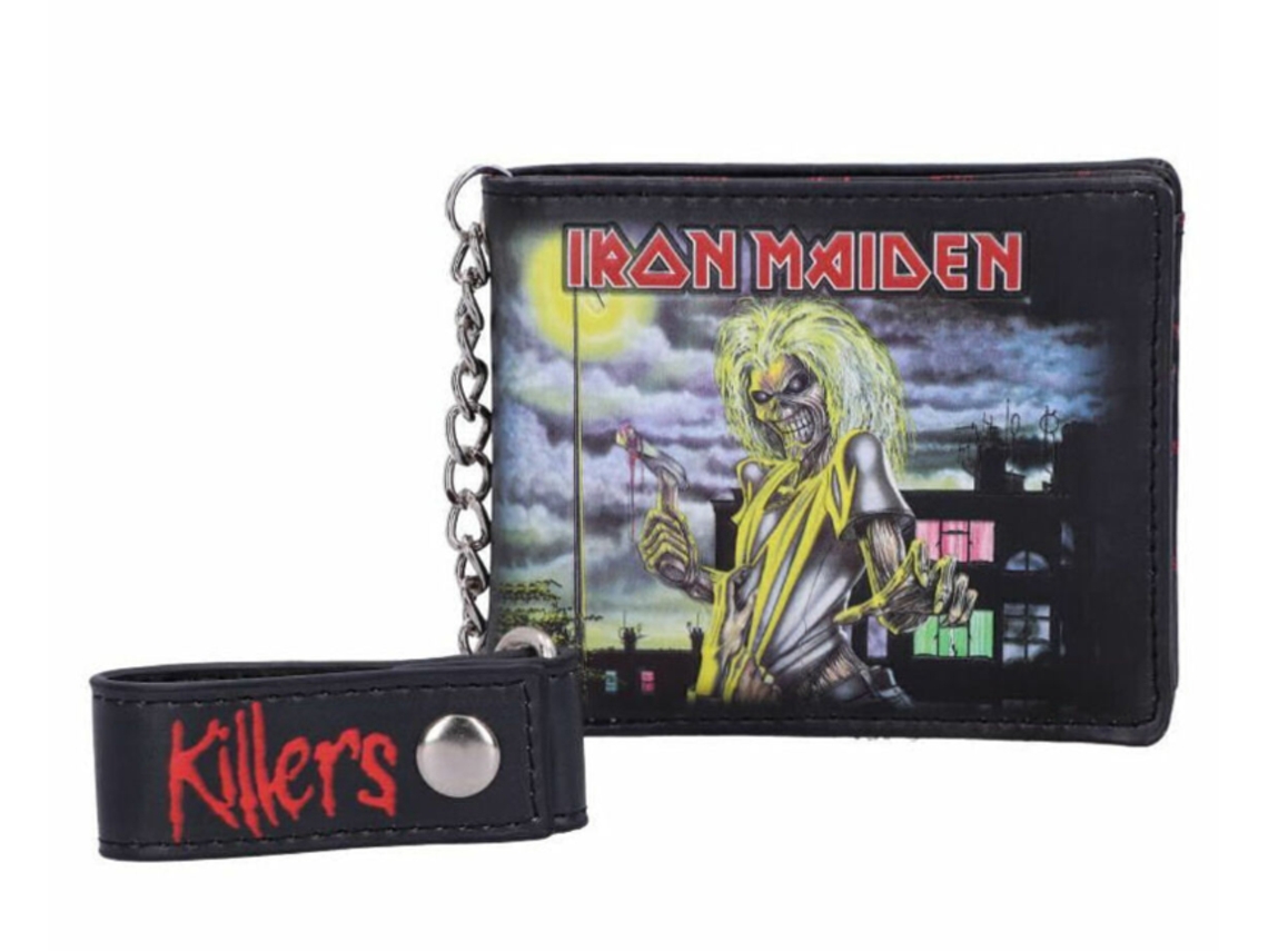 Carteira Para Cartões Iron Maiden The Killers 11 Cm, Pu