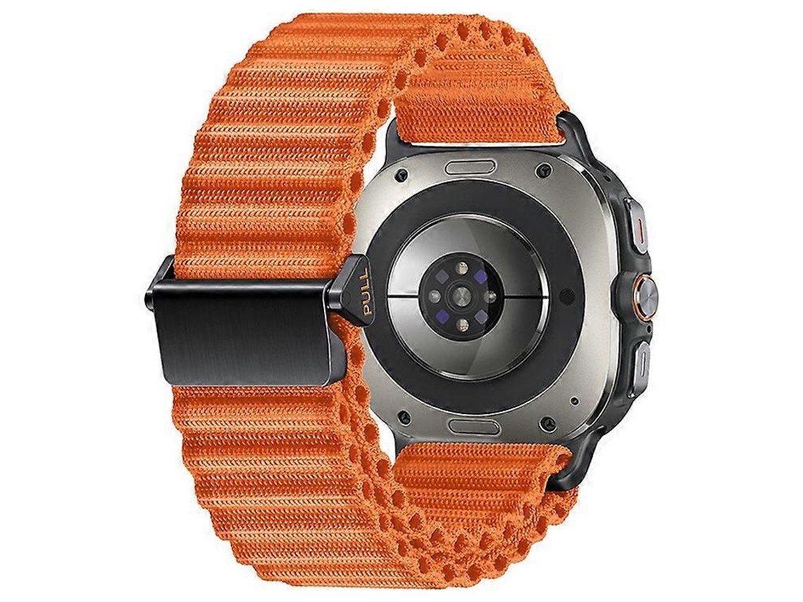Pulseira De Nylon Ajustável Compatível Com Samsung Galaxy Watch Ultra 47 Mm Facpoet