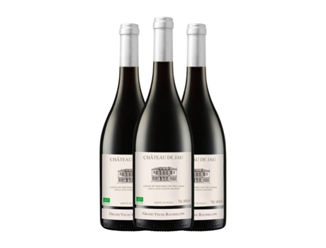 Vinho CHÂTEAU DE JAU Rouge Minervois (0.75 L - 3 Unidades)