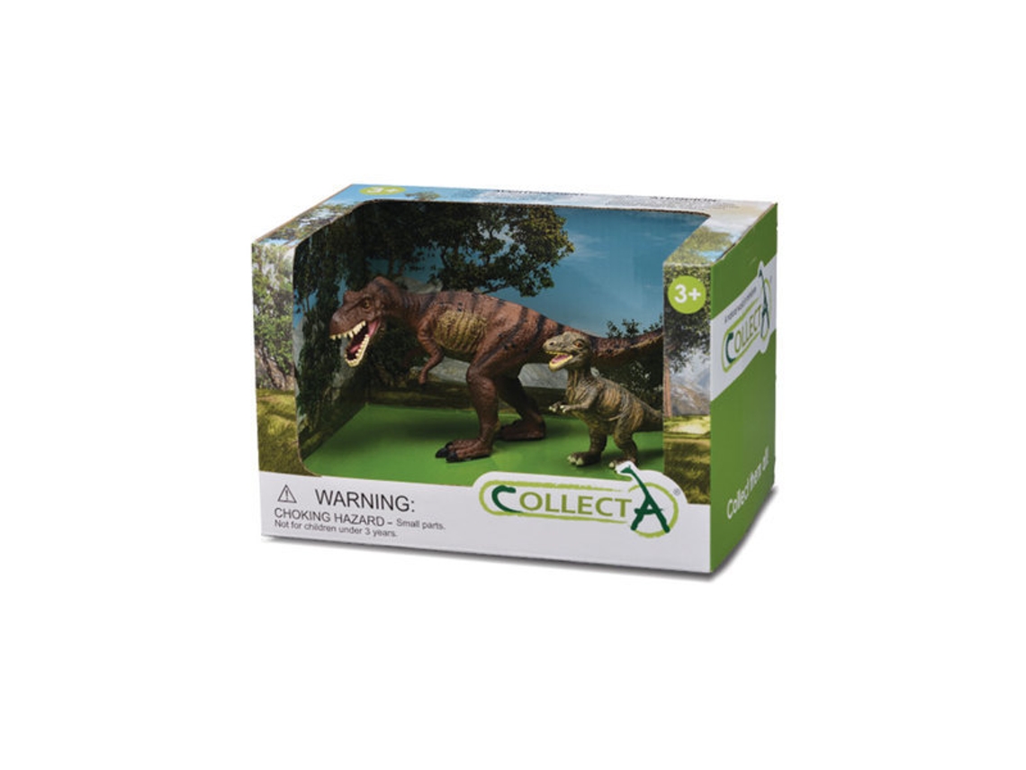 Conjunto 2 Bonecos COLLECTA Dinossauros Box