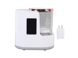 Baok-Portátil Usb Automático Maquiagem Pinceis Limpador Secador