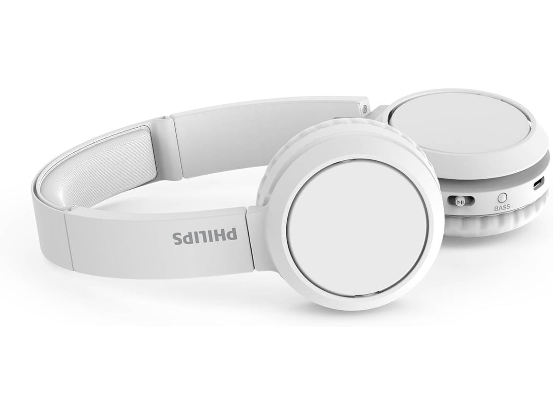 Auscultadores Bluetooth PHILIPS Tah4205Wt (On Ear - Microfone - Branco ...
