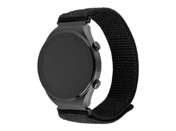 Bracelete Para Huawei Watch Gt 2 /gt 2 Pro/gt 3 Pro (46mm)/ultimate, Xiaomi Watch S1 Bracelete Esportivo Fixo Em Nylon Preto Fixed (46mm)