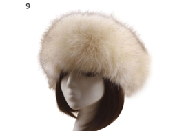 2026 gorro de Invierno para Mulher com Cabelo Falso Espessoado Antivento Quente e Suave de Outono e Inverno