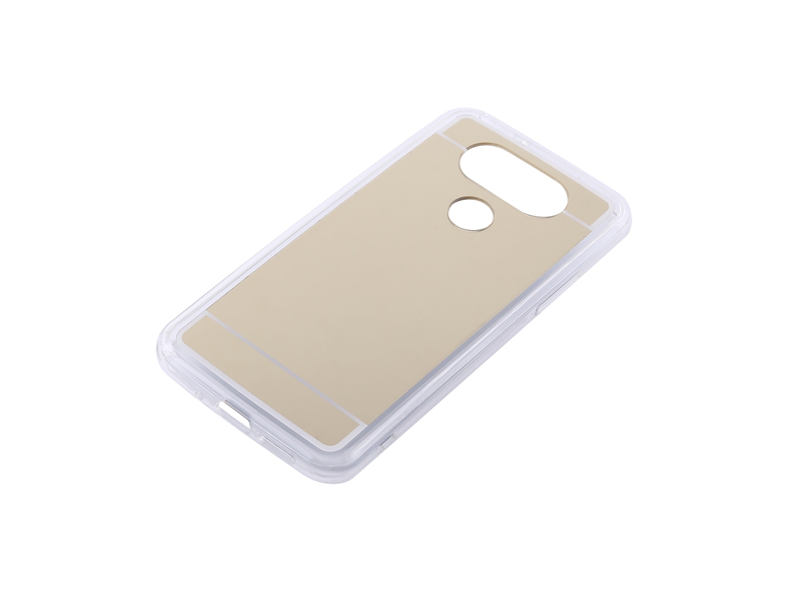 Capa de Telefone EOOCOO (tpu Macio de Prata Espelhada)
