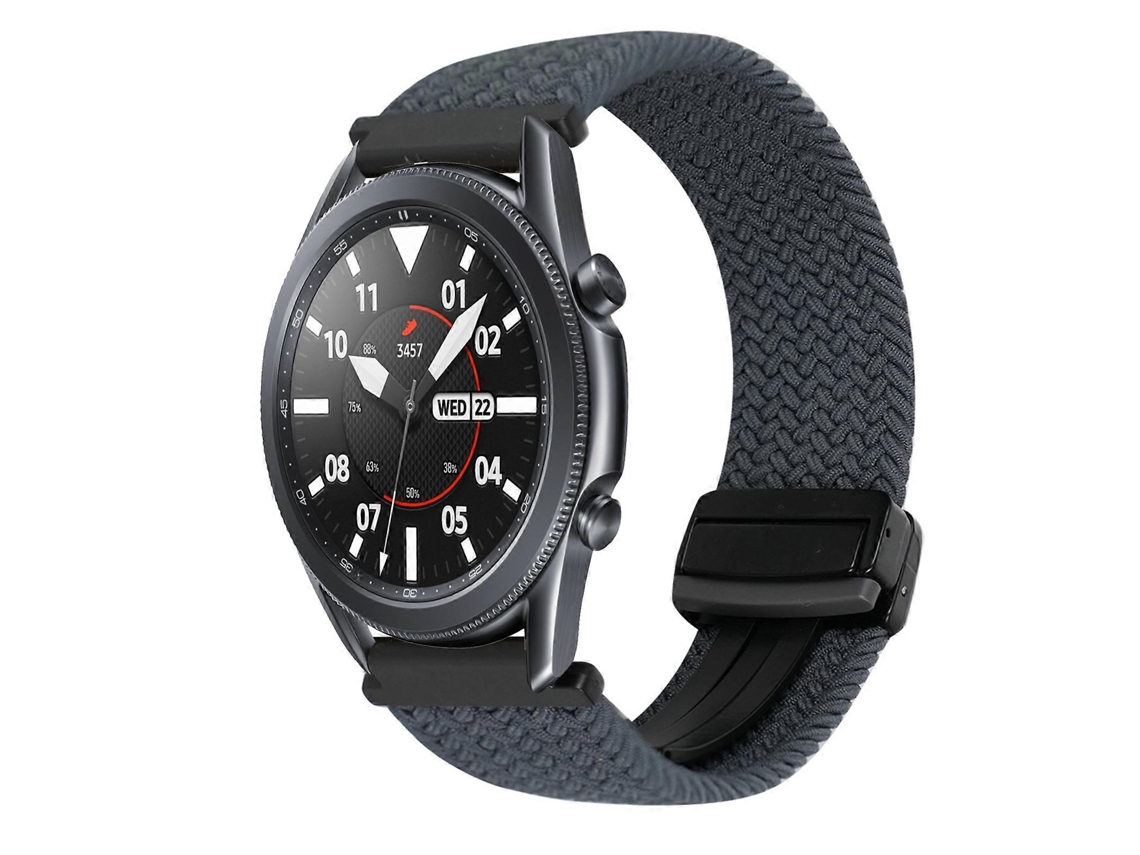 Pulseira De Relógio Trançada Com Fecho Magnético De 22 Mm