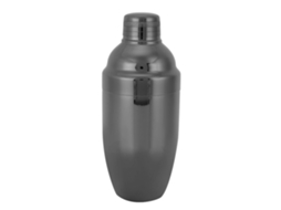 Nova Line coqueteleira de Aço Inoxidável 304 para Bar Ferramenta de Coquetel Elegante Prata/preto