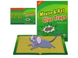 Armadilha para Ratos, Cola Adesiva, 22 Peças, Armadilhas para Ratos, Coletor Anti rato, Cola Adesiva, Placa para Ratos e Rato, Armadilha Po EHSTMIND