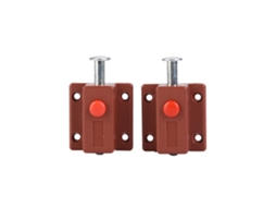100pcs Trava De Mola Automática De Parafuso Para Móveis Janelas Armários Caixas Hardware Com Capa