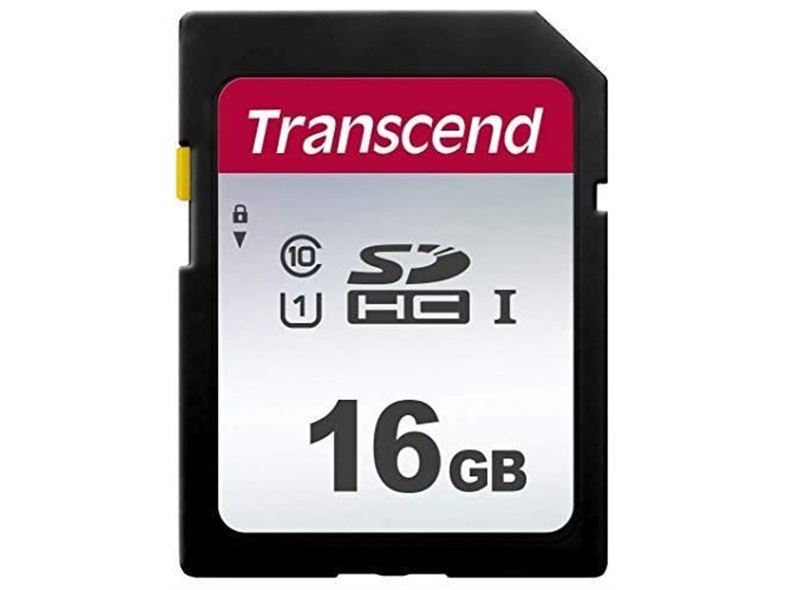 Cartão Sd TRANSCEND 16Gb Sdxc-Sdhc 300S 16Gb Embalagem Easy Open Ts16Gsdc300S-E