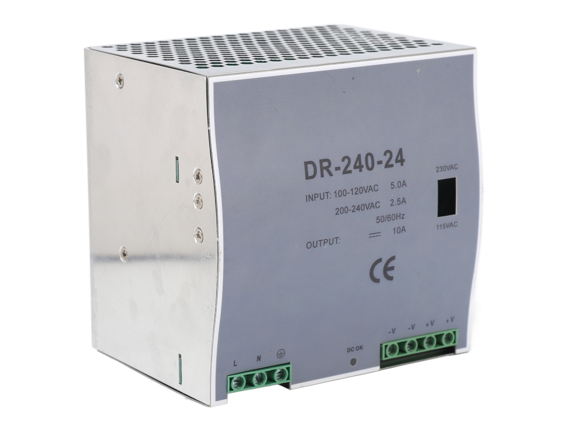 Laxiscreed Conversor Ac Para Dc 240w Com Proteção Contra Sobrecarga E Entrada 100-240v