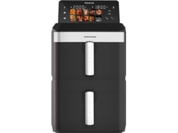 Fritadeira sem Óleo TAURUS Air Fry Duo Slim (13 L - Preto)