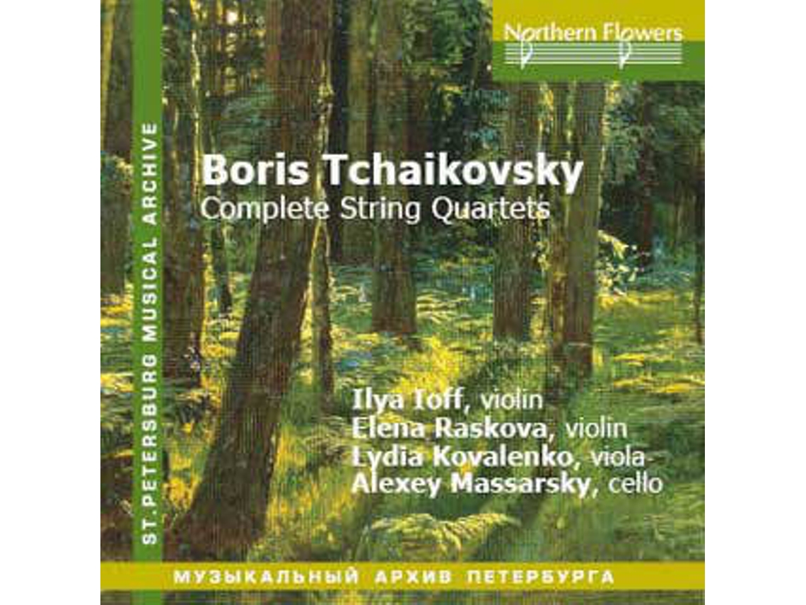 CD Boris Tchaikovsky - Complete String Quartets (2CDs)
