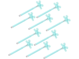 Conjunto De 10 Canetas Em Gel Com Suporte Criativo Para Celular