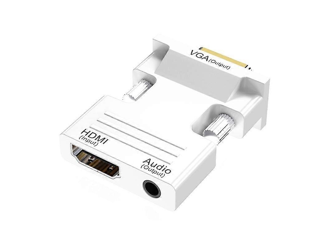 Adaptador Lurelia Cabo Hdmi Para Vga, 1920x1080, 1080p, 720p, Macho, Fêmea, 3.3 Pés, Com Áudio
