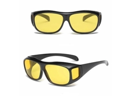 Óculos de Visão Noturna para Dirigir Filtro Amarelo marrom Anti reflexo Polarizado