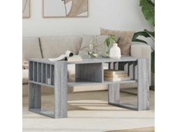Vidaxl Mesa De Centro Cinza Sonoma 92 X 49,5 X 45 Cm