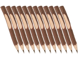 Conjunto De 12 Canetas Esferográficas Elegantes Madeira Nuobesty,