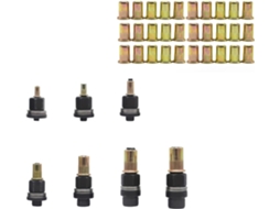 Ferramenta Para Porca De Rebite, Adaptador Furadeira, Rebites Manuais