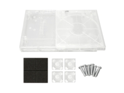 Aetheria carcaca Transparente para Ps Slim Case Diy Reposicao Console de Jogos Retro Acessorios