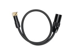 Aetheria cabo de Áudio 3.5mm para Xlr Stereo Macho 0.5m para Microfone Smartphone Laptop