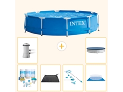 Intex Piscina Com Estrutura Redonda - 366x76 Cm - 7-peças S20428