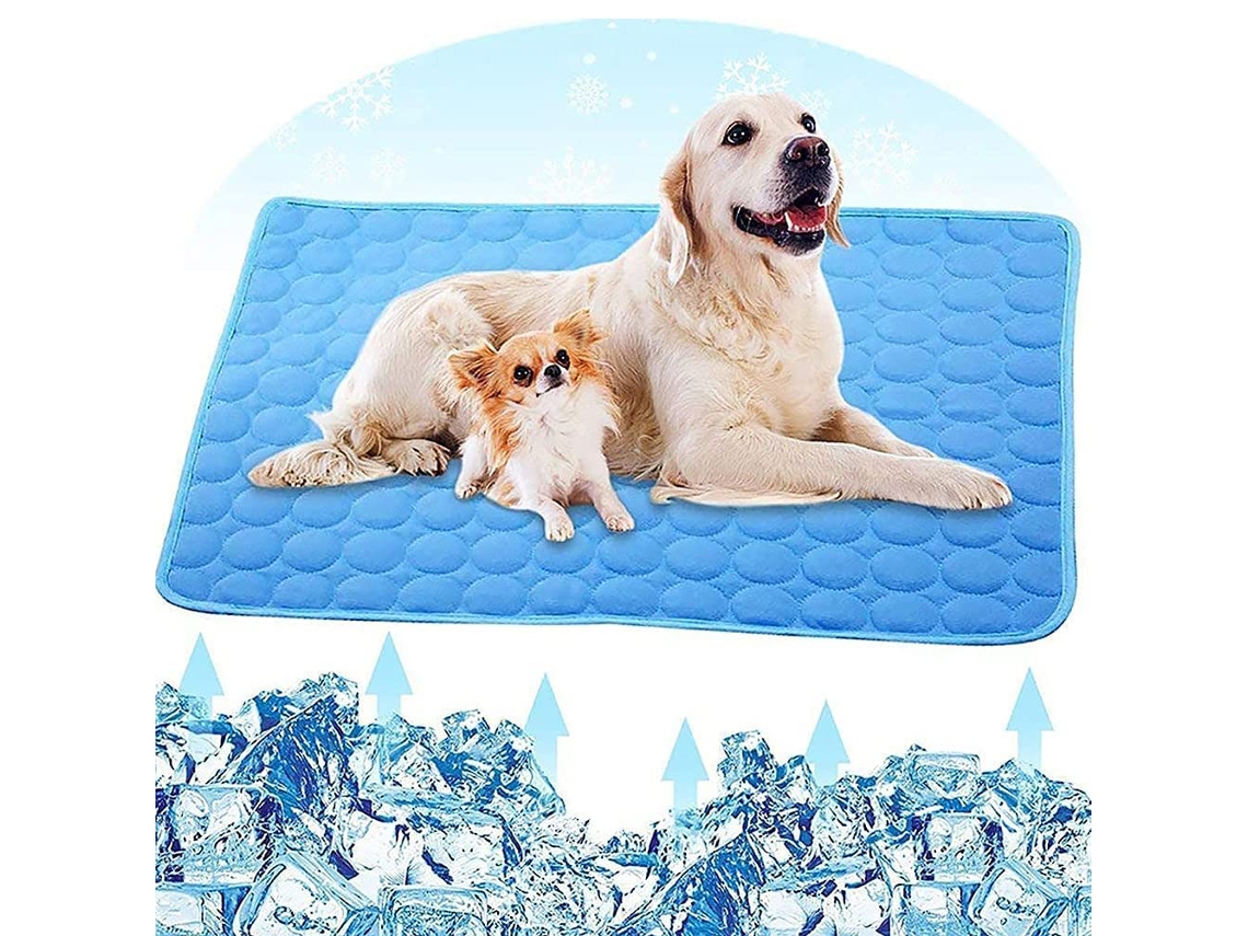 Manta Refrescante, para Cães, Lavável, Antiderrapante, Macio, Uso no Verão AQUAFORGE
