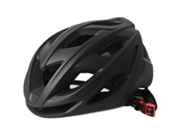 Capacete De Bicicleta, Capacete De Ciclismo, Preto Fosco, Leve, Ajustável, 17 Orifícios De Ventilação, Unissex.