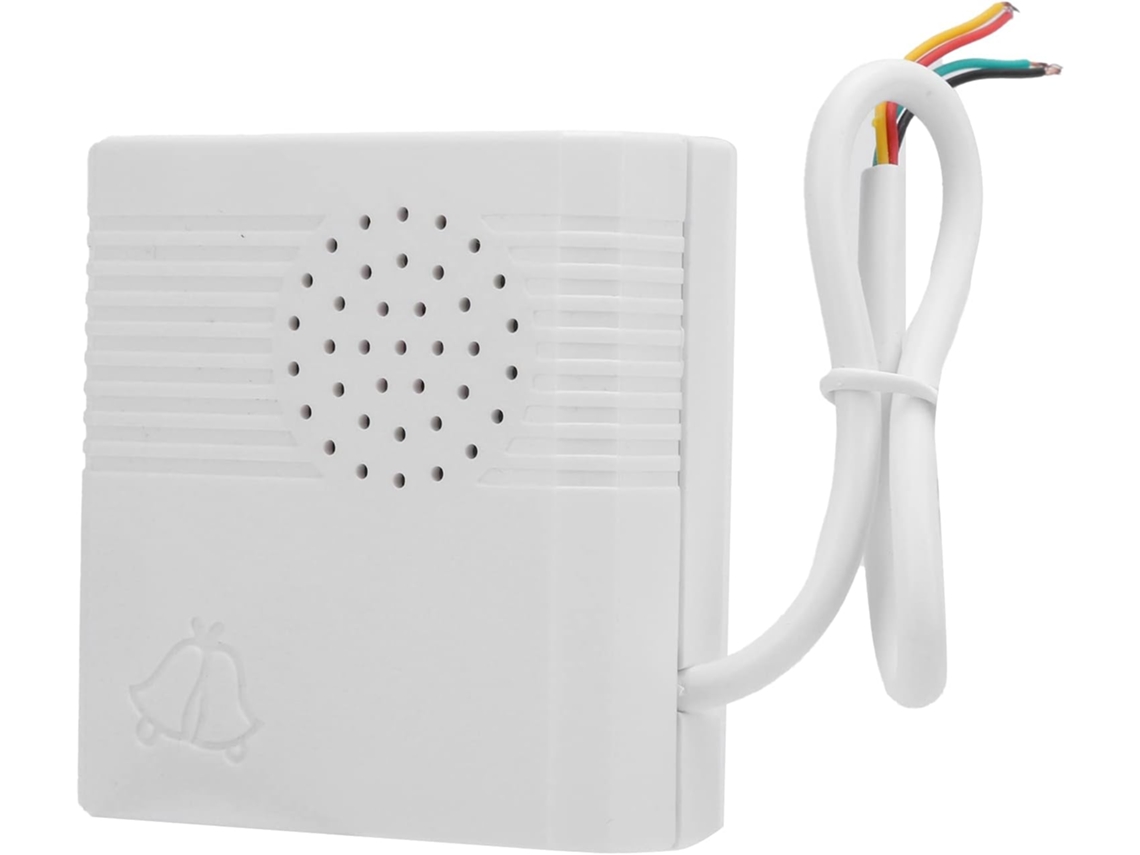 Campainha Com Fio De 12v Dc E 4 Condutores Hotéis Residências