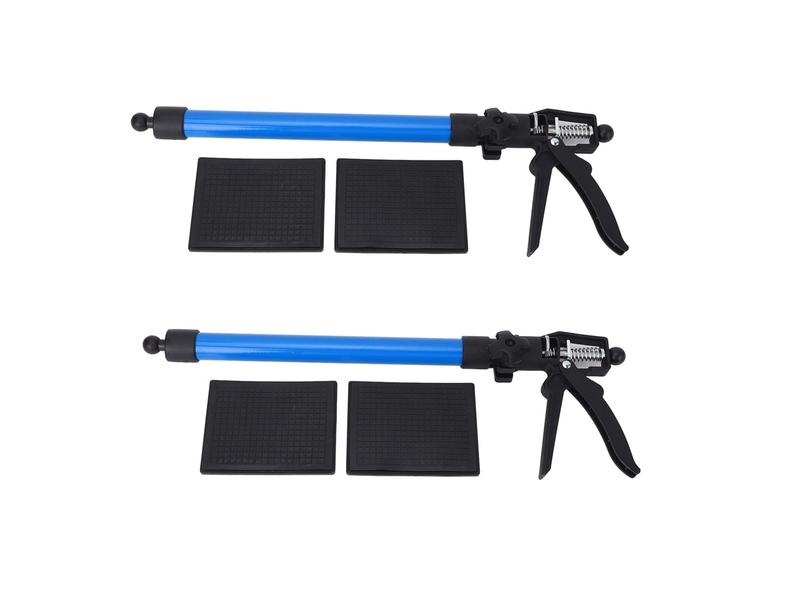 Conjunto de 2 Hastes de Suporte Telescópicas para Instalação de Armários, Suporte de Chão com Capacidade de Carga de 30kg para Projetos Domésticos