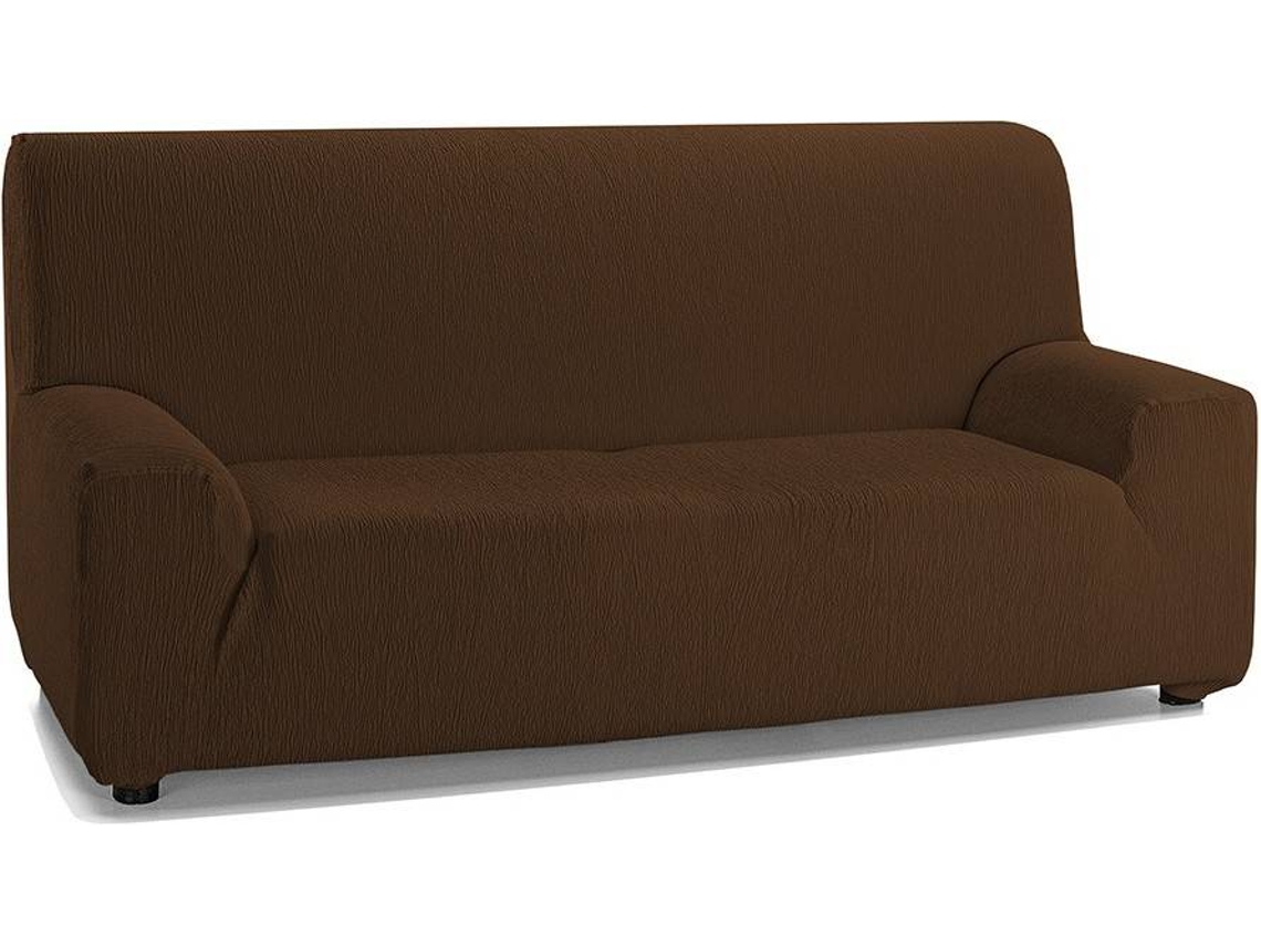 Capa de Sofá TODOPARAMICASA Emilia Castanho (3 Lugares - 220 cm)
