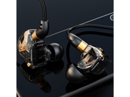 Fones esportivos intra auriculares EOOCOO com gancho