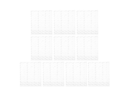 600 Pontos Adesivos Transparentes De Dupla Face