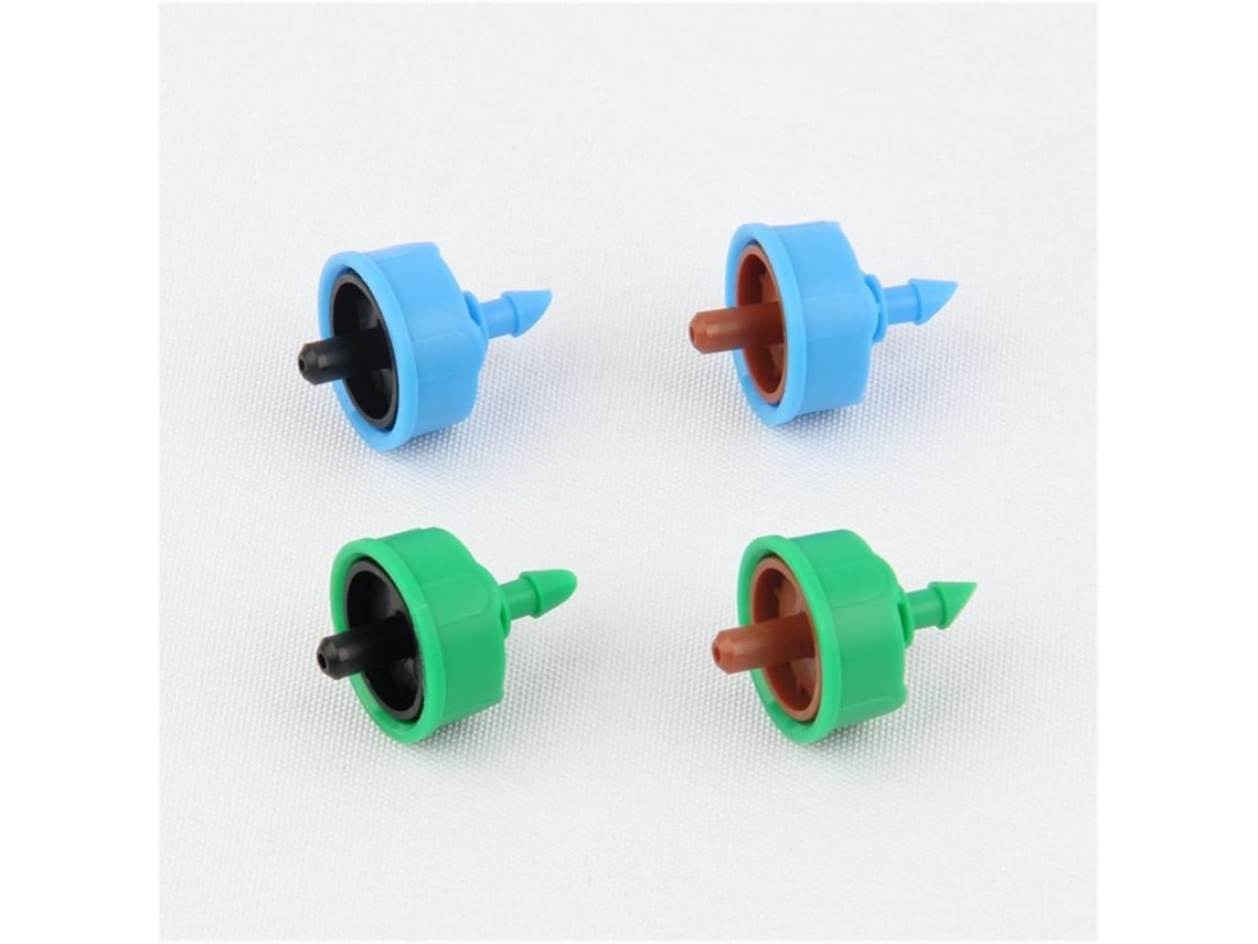 Conjunto de 50 conectores para irrigação por gotejamento com bico ajustável S/MARCA