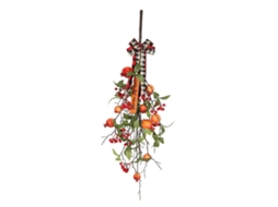Decoração De Árvore De Natal Com Fruta Vermelha Granada Sem Cartão De Suspensão
