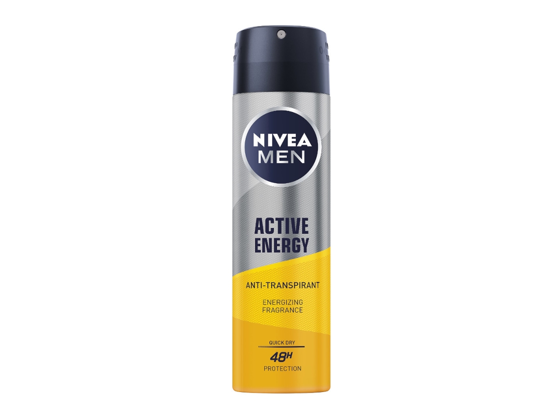 Desodorizante Em Spray Nivea Men Active Energy, 150ml
