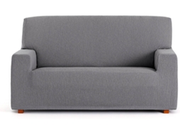 Capa de Sofá 4 Lugares EYSA Premium Troya Tecido Elástico (240 x 70 x 110 cm - Poliéster e Algodão - Gris)