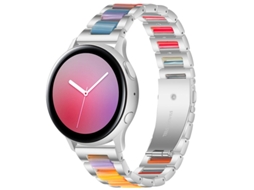 Bracelete de Aço com Resina para Amazfit BIP S Lite Opala