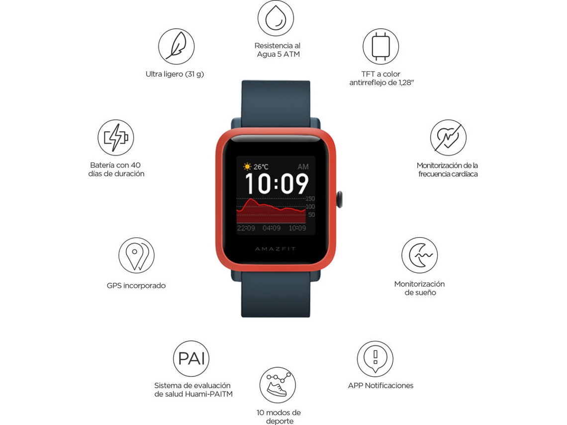Smartwatch xiaomi sales amazfit bip worten