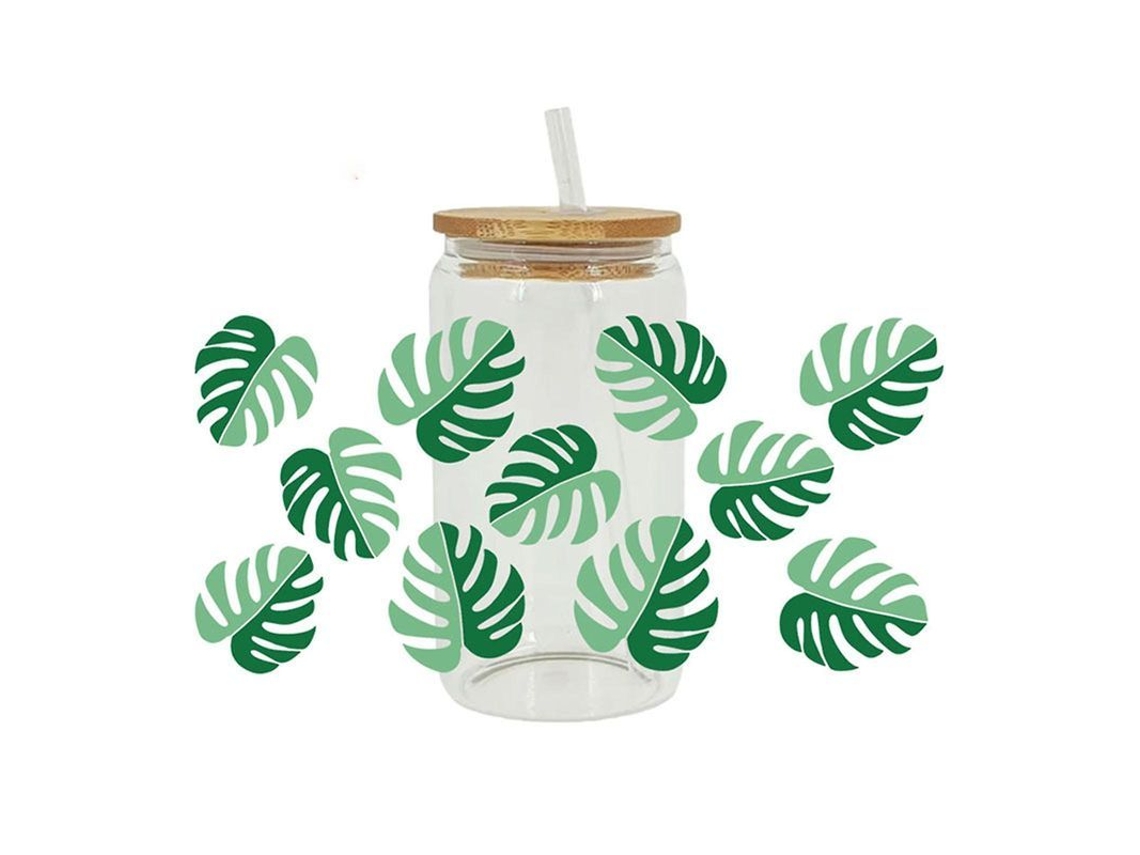 Autocolantes De Transferência Para Copos Dtf, Adesivos Decorativos De Folhas De Outono Para Copos, Canecas, Garrafas E Pratos C
