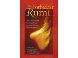 Livro The Forbidden Rumi de Jelaluddin Rumi (Inglês)