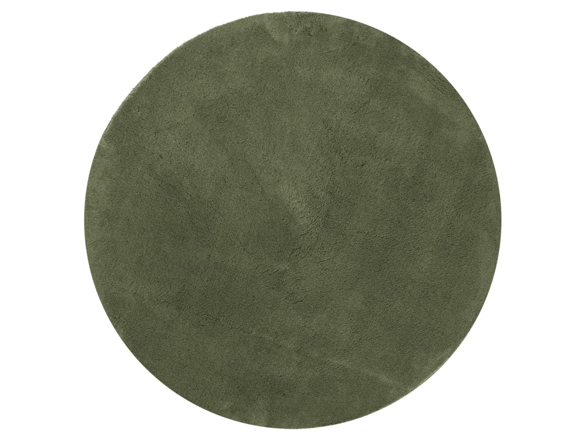 Rug, Rugs Vidaxl Verde Poliéster (ø 80 Cm)